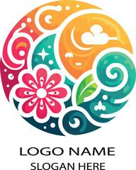 Vietnam logo icon vector white background .