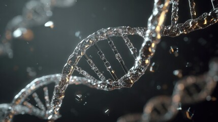 water dna helix genetic code