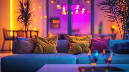 Cozy living room interior