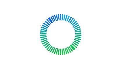 Circular loading graphic