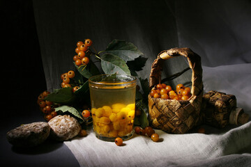 Hawthorn. Healthy and tasty berries