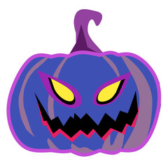 halloween pumpkin head