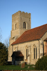 Fototapeta premium St Catherines Church, Gosfield, Essex, England