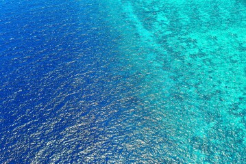 blue water surface