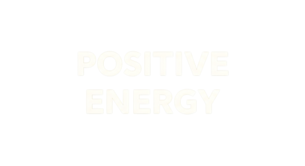 Inspiring Positive Energy message radiates good vibes for success, motivation and optimistic outlook, perfect for wellness campaigns and uplifting designs