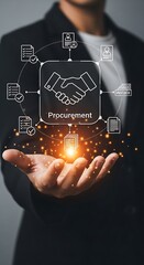 This powerful metaphor for strategic sourcing and enterprise resource planning (ERP) demonstrates a seamless, end-to-end business solution.