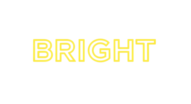 Energizing bright graphic text element, vivid yellow lettering evokes optimism, perfect for vibrant designs, motivational messages, and eye-catching layouts - Powered by Adobe
