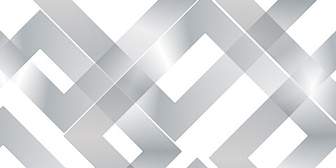 Gradient linear fabric oblique retro vector stripe diagonal dynamic fabric abstract white and gray geometric creative tech seamless textile design.	