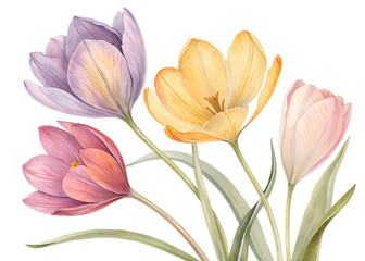 Naklejka premium bouquet of flowers