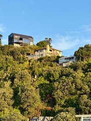 Beach house on the hill with sea view