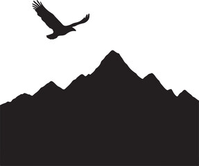 Obraz premium hill illustration