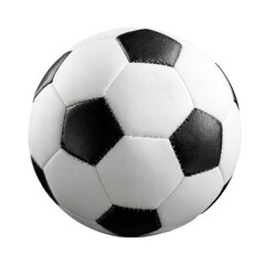 Soccer ball, close-up, studio shot