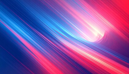 Abstract vibrant color lines