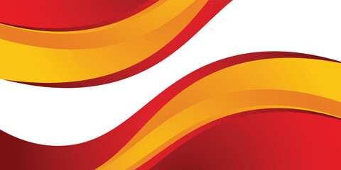 Abstract red and yellow background. Design futuristic modern illustration