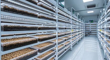Automated insect farming for alternative protein production and sustainable food systems