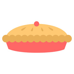 Holiday pie winter cake