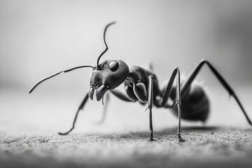 black ant extreme close up