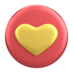 3D Illustration Of Bookmark Icon.