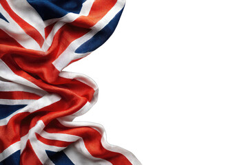 Close-up of a waving Union Jack flag (2)
