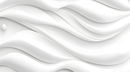 Obraz premium A white background with a white wave