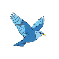 Blue Bird in Flight, Detailed Design