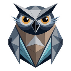 owl on a white background