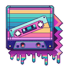 retro audio cassette