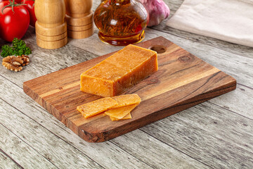 Gourmet hard aged parmesan cheese