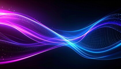 Fototapeta premium Abstract colorful lines digital design