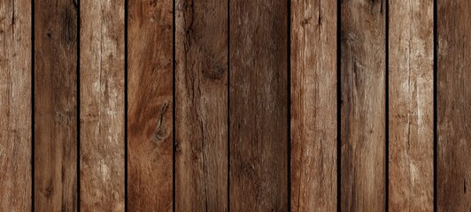 Obraz premium The intricate texture of wooden planks creating a rustic background.