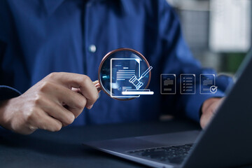 Compliance rules and law regulation policy concept. Enforcement of laws, regulations, and standards.