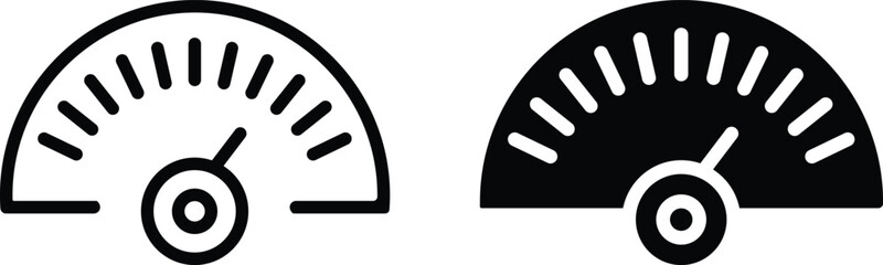 Finance Speedometer Indicator Icon