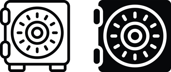 Safe Deposit Vault Icon