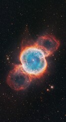 Naklejka premium Cosmic Embrace