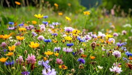 Wildflower Meadow in Bloom