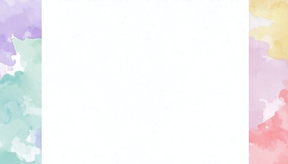 Pastel watercolor background