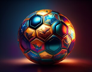 Fototapeta premium soccer ball isolated