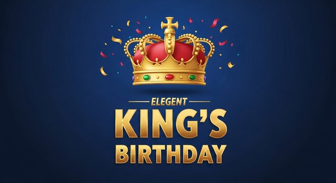 King&rsquo;s Birthday Celebration dengan Mahkota Emas