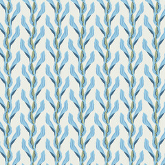 Botanical bliss seamless vector pattern