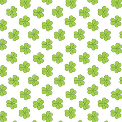 Flowers bloom seamless vector pattern