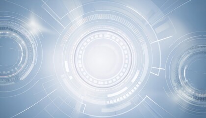 futuristic digital data circle with glowing blue and purple elements for technology, innovation, and virtual reality backgrounds