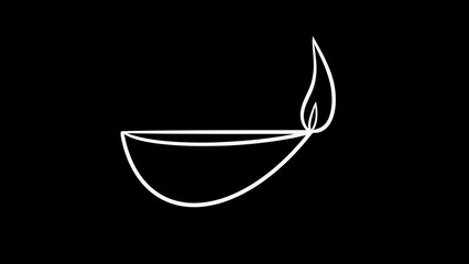 Easy to use Diwali Diya or an earthen lamp