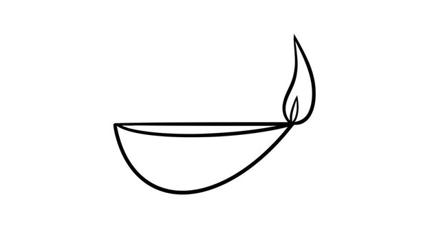 Easy to use Diwali Diya or an earthen lamp