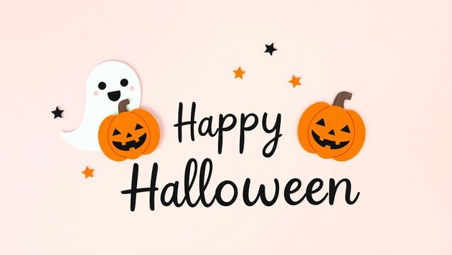 halloween background with pumpkins