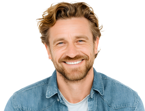 PNG Smiling man adult smile white background.
