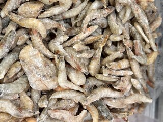 Royal grey prawns are sitting in the fridge in the supermarket, which are perfect for seafood lovers all over the world. Fresh shrimps that are just waiting to be turned into delicious seafood dishes