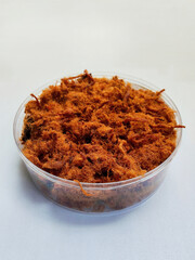 Macro View of Traditional Indonesian Abon Sapi