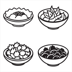 A Wholesome and Nutritious Garden Salad, a Delicious and Clean Eating Meal with a Medley of Farm-Fresh Vegetables and a Light Vinaigrette