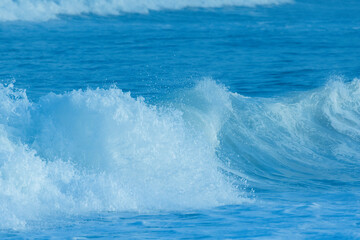 Atlantic Ocean waves, near Porto, Portugal
