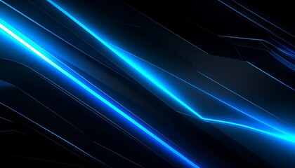 Abstract blue light design